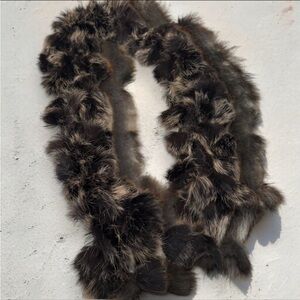 Glamourous vintage real  fur scarf